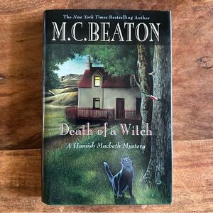 SALE 2/15 Death of a Witch - a Novel by M.C. Beaton